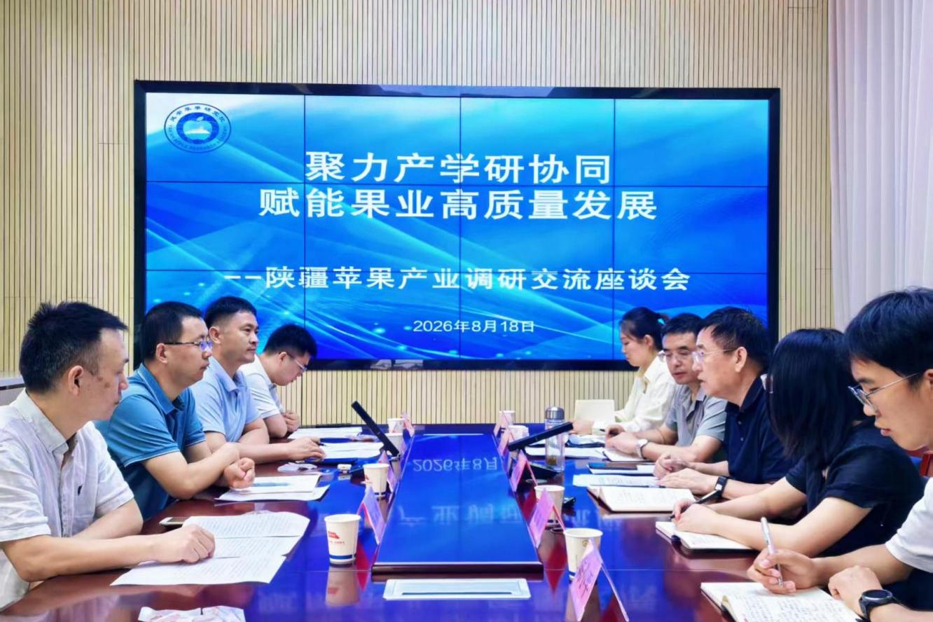 深化产学研协同创新——新疆理工学院阿克苏白水之城冰糖心苹果研究所赴陕西开展调研交流