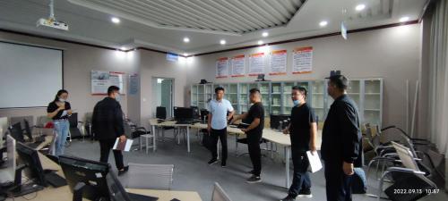 实验实训管理中心开展本科教学工作合格评估督导和实验室安全检查工作